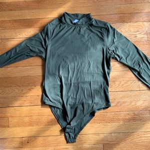 NWOT Green Body Suit TJMaxx Size L